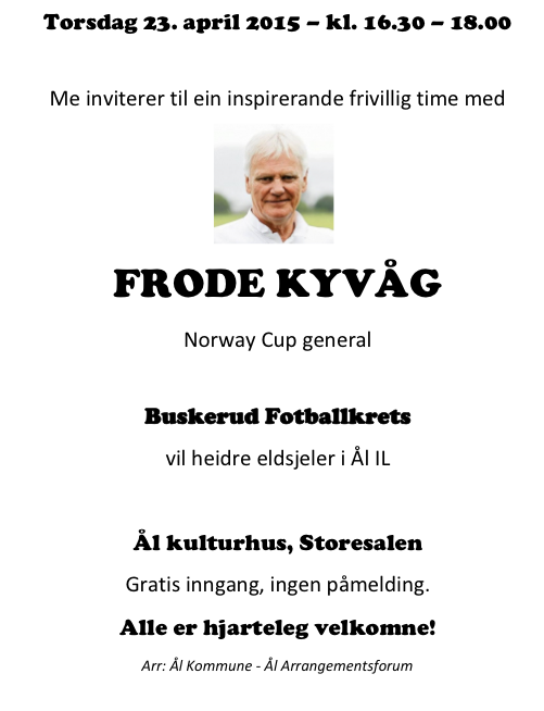 Frode Kyvåg kommer til ÅL