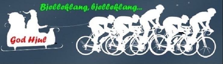 En riktig god hjul til alle syklister fra sykkelgruppa