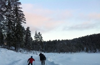 Flotte skiløyper i Øyangen i jula!