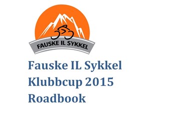 Klubbcup 2015 - foreløpig Roadbook