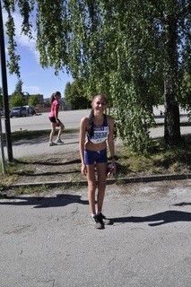 Frida perset på Lillehammer