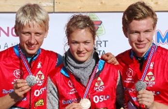 11.plass til Vetle - Tre juniormedaljer til Raumar