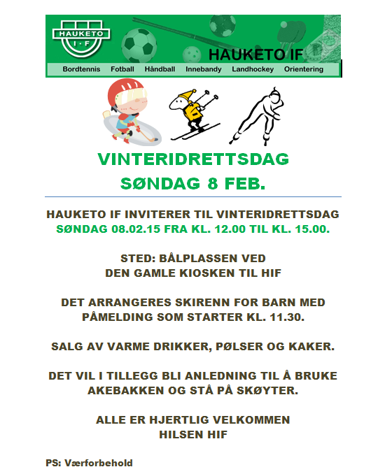 Bli med på en kjempefin dag for hele familien!