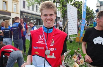 Anders på tredje i norgescupen sammenlagt