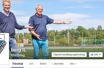 Følg Berg IL på Facebook
