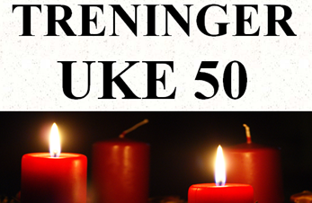 TRENINGER UKE 50