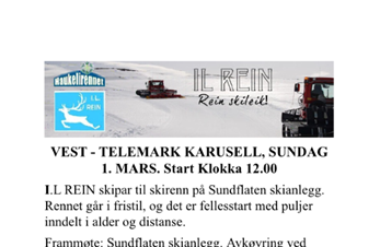 Vest- Telemarsk skikarusell, IL Rein