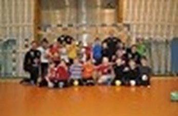 Besøk fra Lillestrøm Topphåndball i SIF Hallen