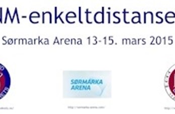NM Enkeltdistanser, Sørmarka Arena 13.-15. mars