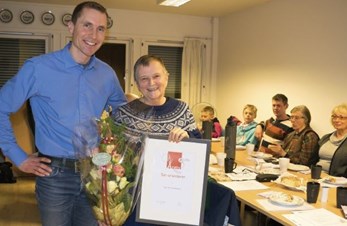 Gratulerer til Inger Anne Steffensen med årets "tur-orienterer"-pris