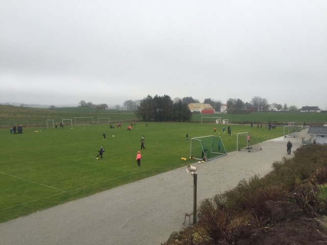 Gøy med mandagstrening!