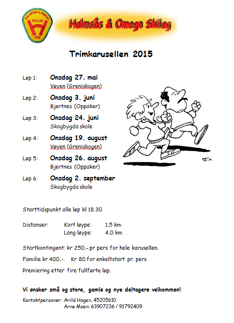 Halmsås trimkarusell 2015