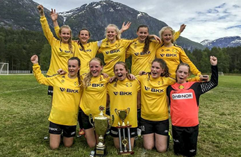 Kringlebotn IL vant Eidfjord Cup