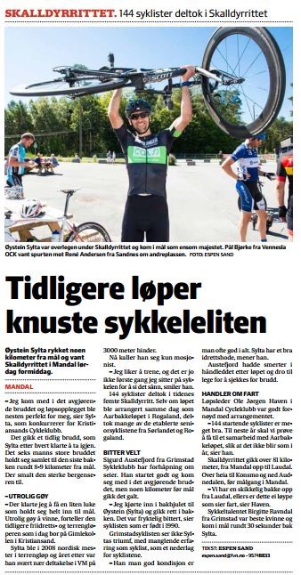 Skalldyrritt Artikkel i FVN