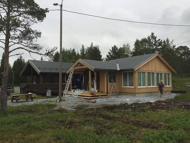 Malingsdugnad på skihytta