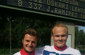 Thomas Mardal med sølvmedalje i diskos under Nordisk U20 mesterskap !