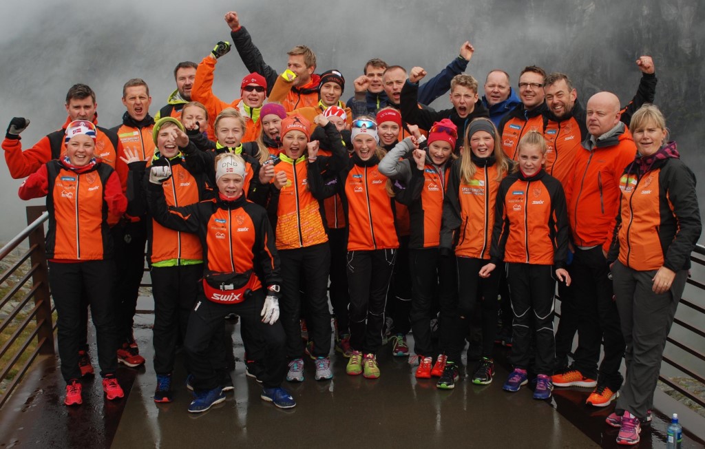 Alle til toppen av Trollstigen