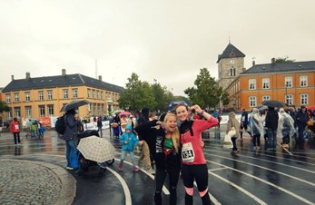 Sterkt maratonløp av Anine Meadows Elieson i Trondheim