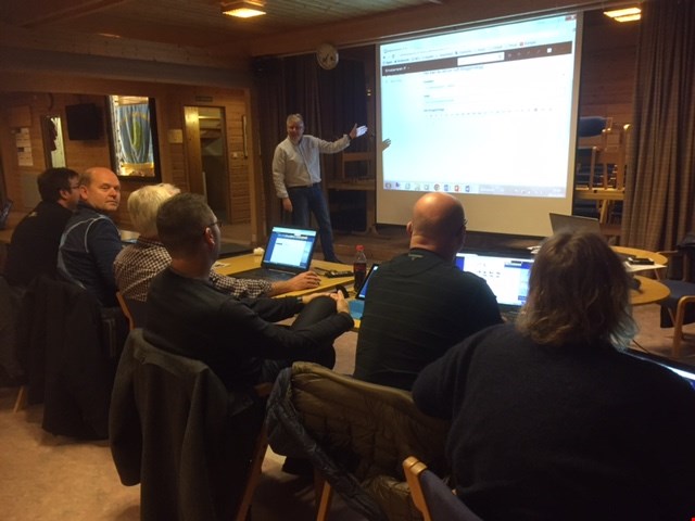 Kurs på websidene til IBK