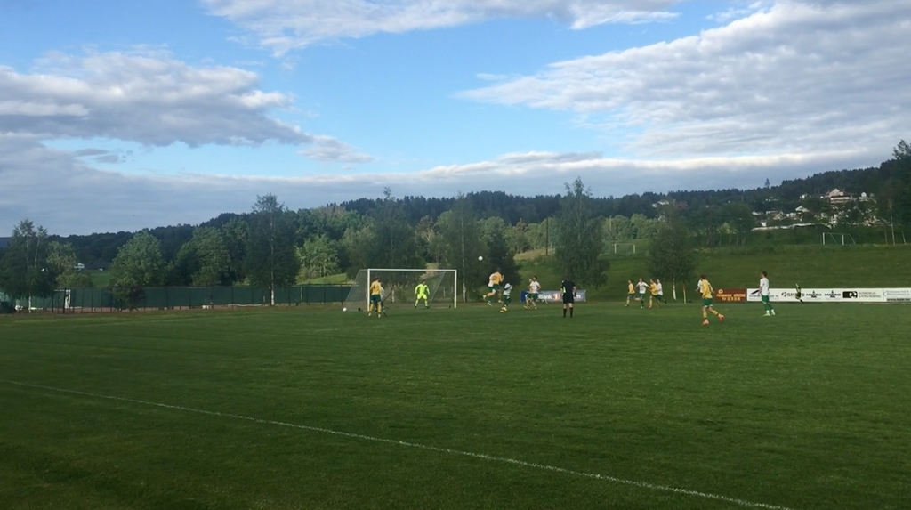Knepent tap i bortekampen mot Vestfossen med 1-0 fredag kveld