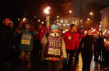 OL-ilden til Oslo 2. desember