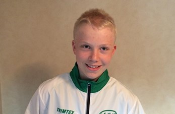 Martin Kirkeberg Mørk (15) debuterer for Hellas under Eiker Kvikk lekene 2. pinsedag.