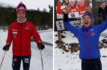 Jørgen Brendengen Krogsæter tok sin første seier og Kirsten Daae Wiig vant to dager på rad